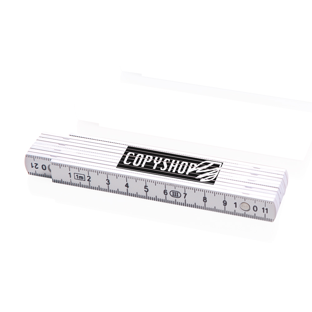 Werbeartikel Mini-Zollstock 1mtr.