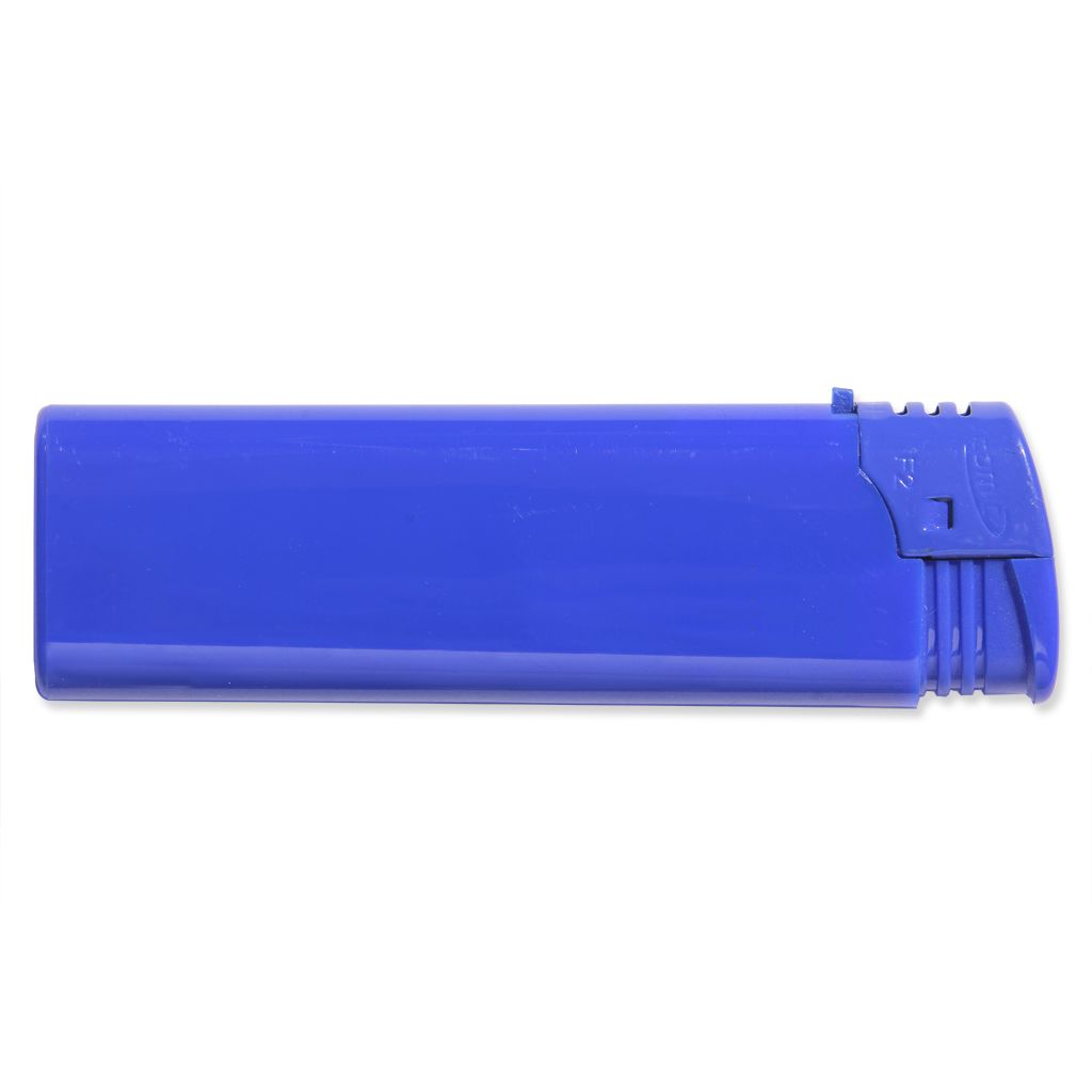 Werbeartikel Piezo Feuerz. blau ATOMIC F2