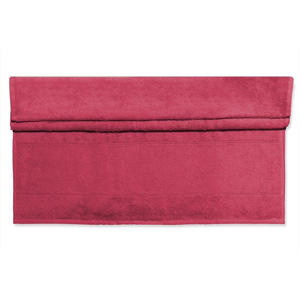 Werbeartikel Duschtuch Mari bordeaux 70 x 140 cm