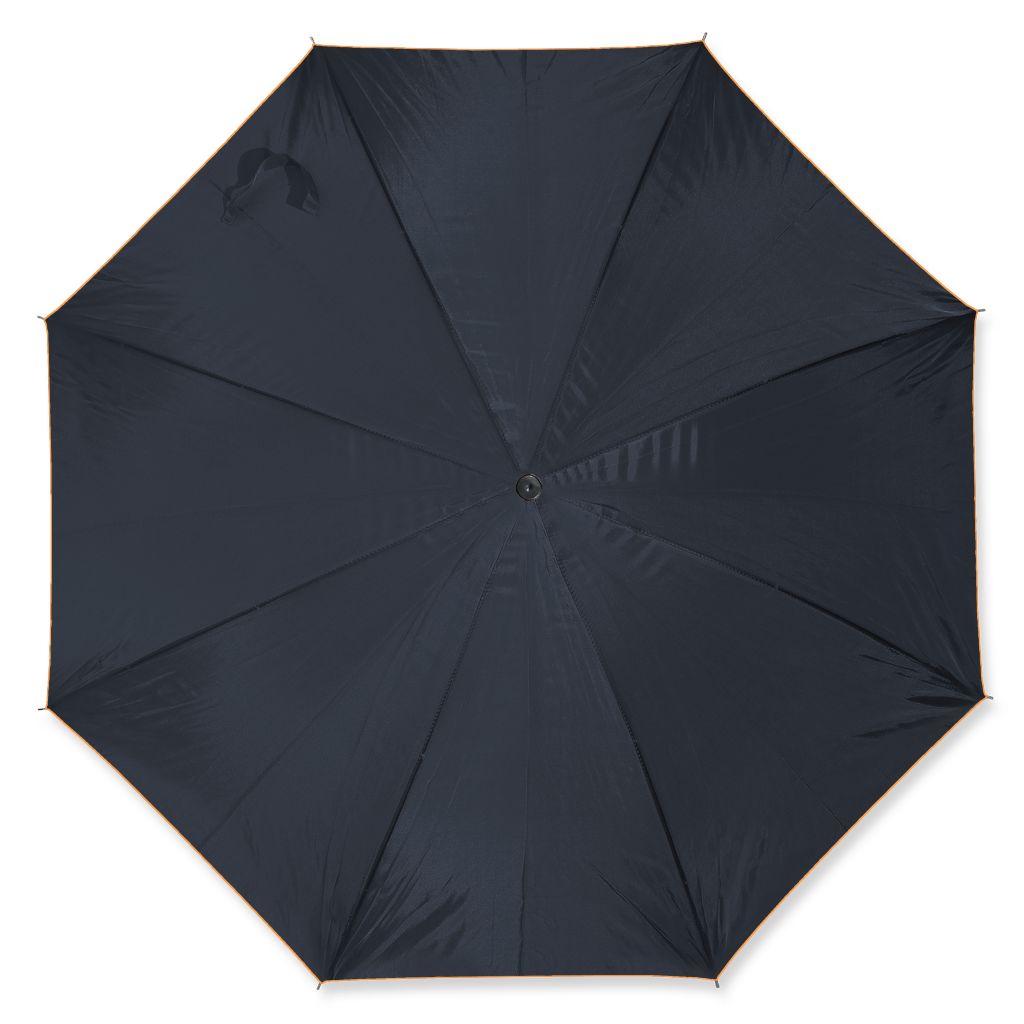 Werbeartikel AC Stockschirm schwarz/orange Fare Colorline