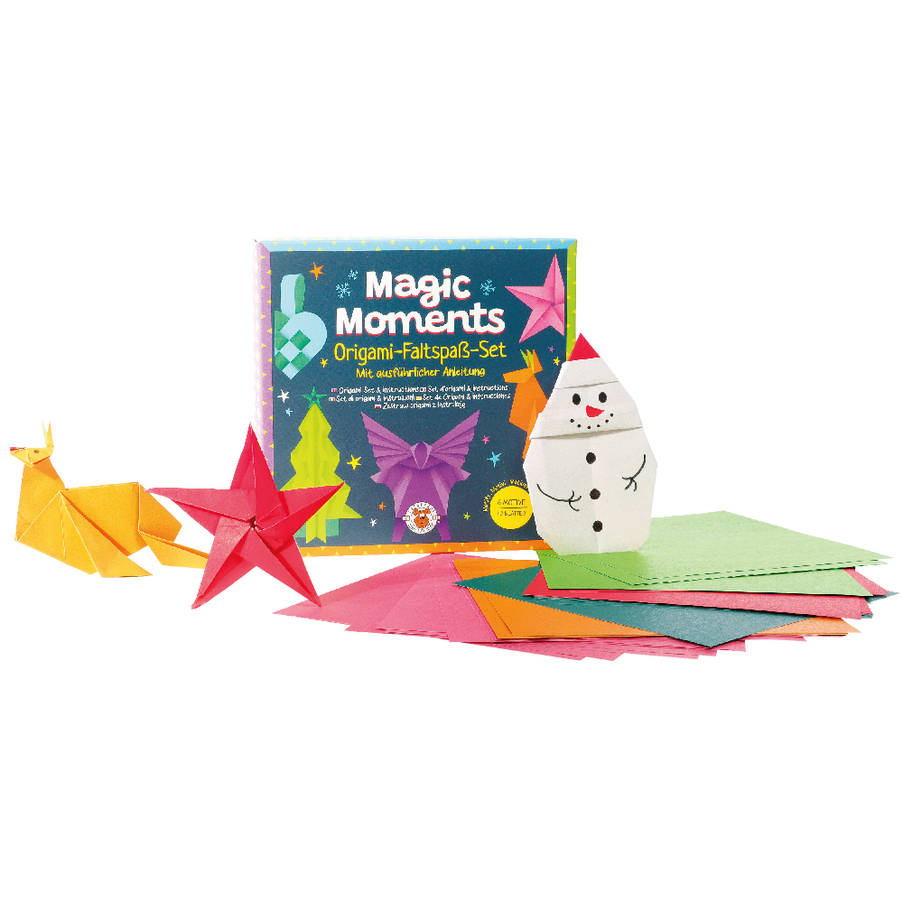 Werbeartikel Trendhaus Origami Faltset 6 Motive 42 Blätter