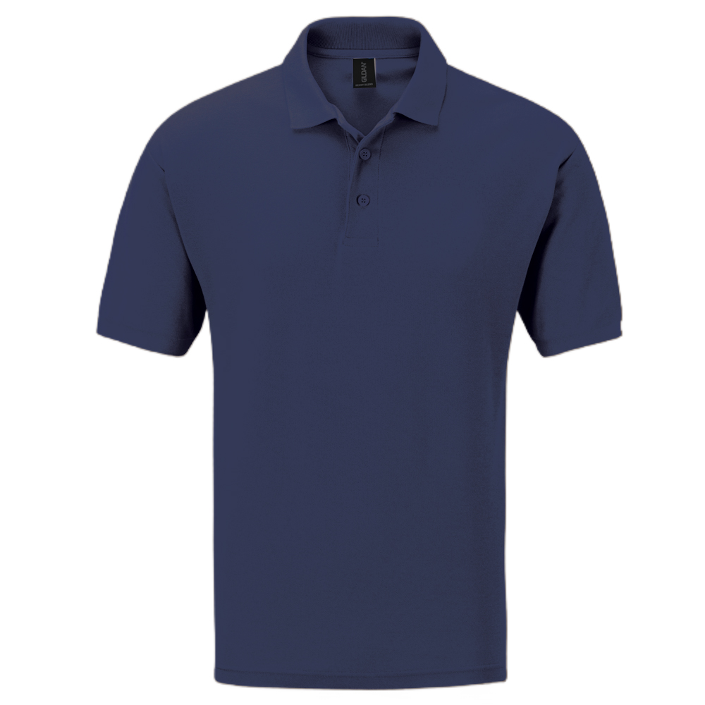 Werbeartikel Polo navy S Gildan Dry Blend 203 g/m²