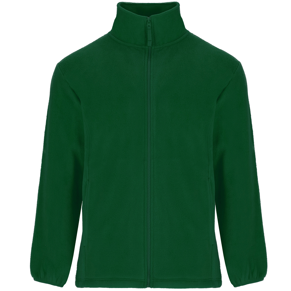 Werbeartikel Fleece Jacke Bottle Green M
