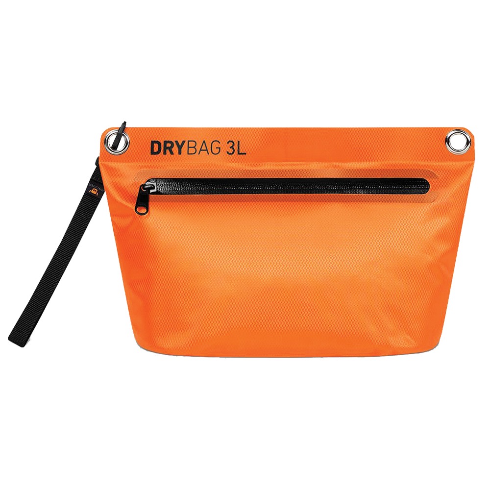 Werbeartikel DryBag Orange Reissverschluss Tasche