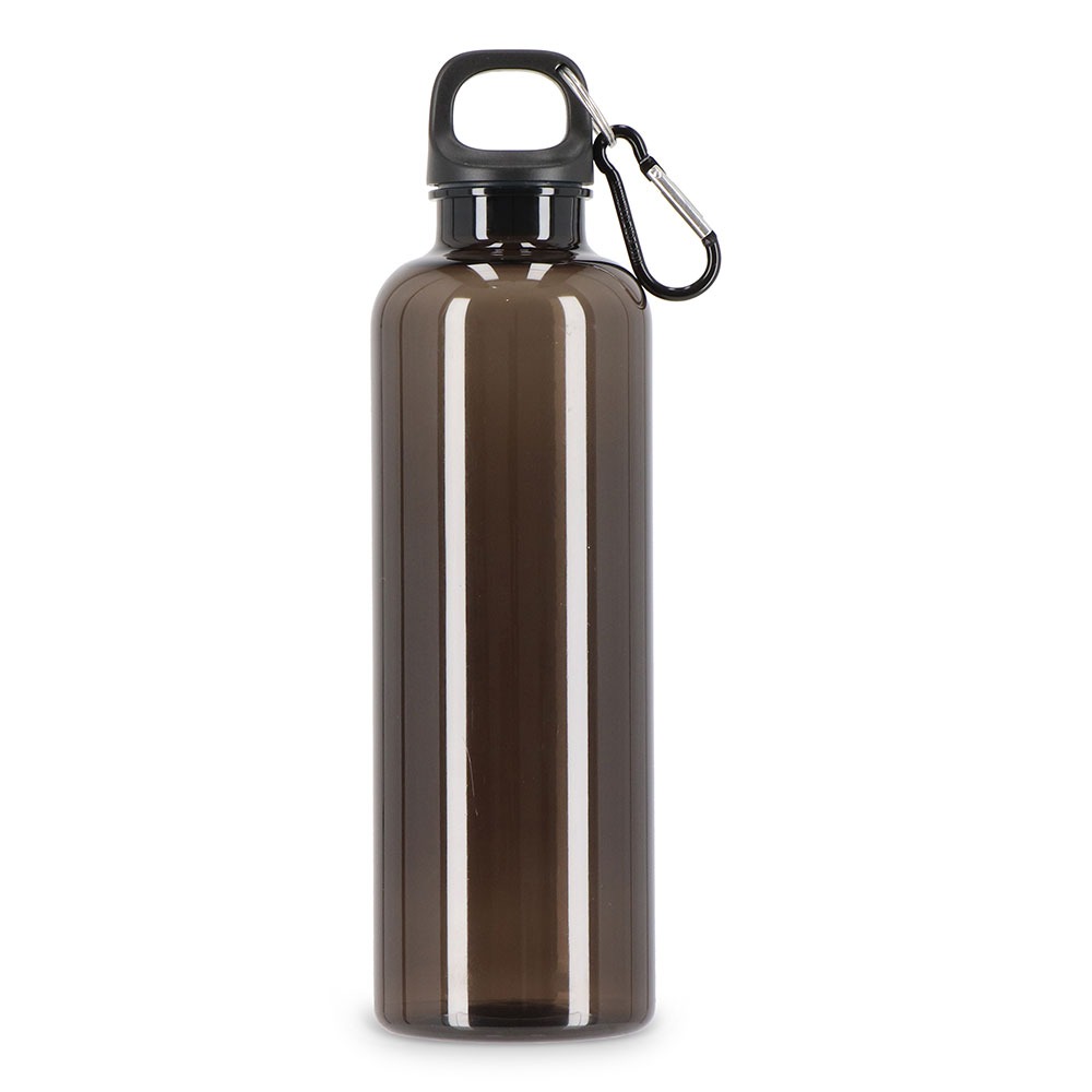 Werbeartikel Noa Flasche Schwarz 750ml transparent