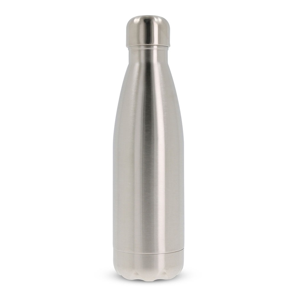 Werbeartikel Flasche Swing Silber 500ml