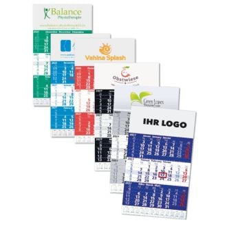 3-Monats-Wandkalender mit Werbedruck 