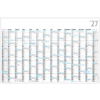 Posterkalender Ausführung ohne Werbedruck