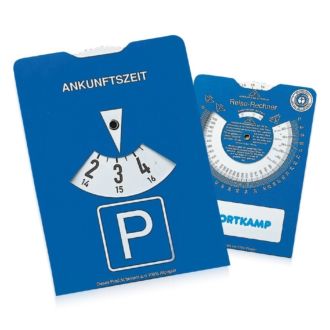 Werbetipp: 500 Parkscheiben inkl. einfarbigem Werbedruck
