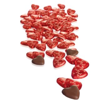 Schoko-Herzen 100 Stück