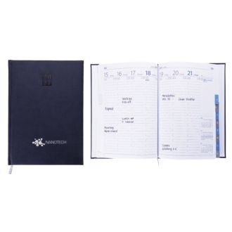 Wochentimer Club-Line blau 1-sprachig deutsch