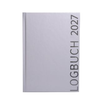 Logbuch DIN A5 silber