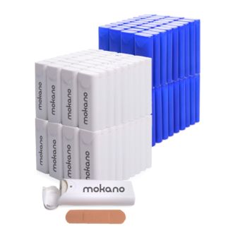 120 Pflasterboxen Care Card inkl. einfarbigem Werbedruck