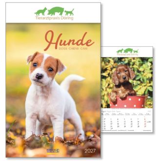 Wandkalender Hunde