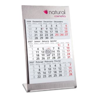 Edelstahl-Tischplaner 2 Jahre