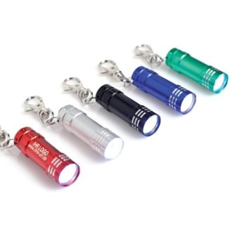 Taschenlampe mit Schlüsselkarabiner