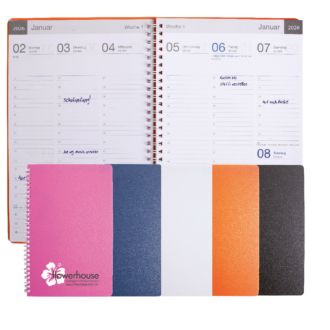 Wochentimer Luxus, Jahresplaner, Maße: 25 x 16,5 cm