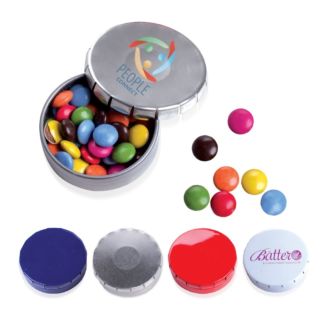 Schokolinsen in Clickdose