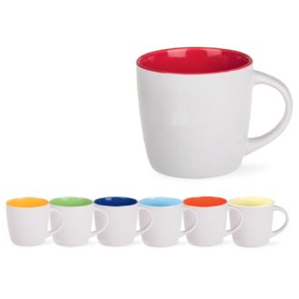 Kaffeebecher Handy Pure innen farbig ohne Werbedruck 
