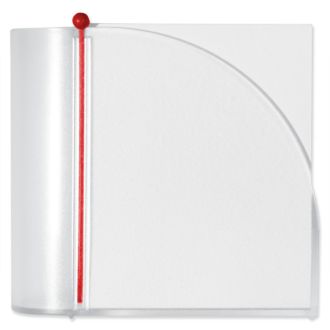 Designer-Zettelbox rot