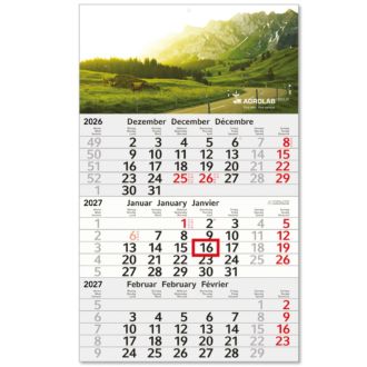 Recycling Budget 3 Monats-Kalender