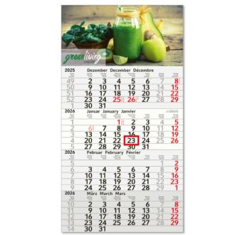 4-Monats-Kalender, Recycling Budget 