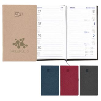 Taschenkalender Klassik in 4 Farben, 8,7 x 15,3 cm