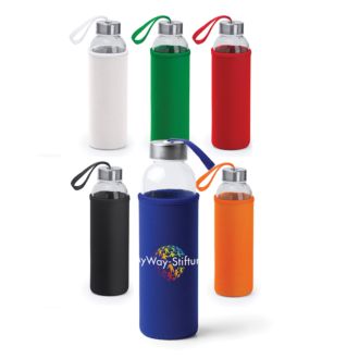 Trinkflasche aus Glas Take Well, 450 ml