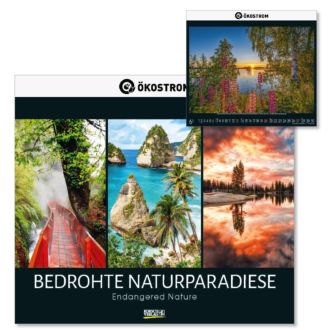 Bildkalender Naturparadiese Ausführung