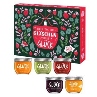Glück Marmeladen Advents- kalender