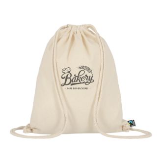 Baumwoll-Turnbeutel, natur