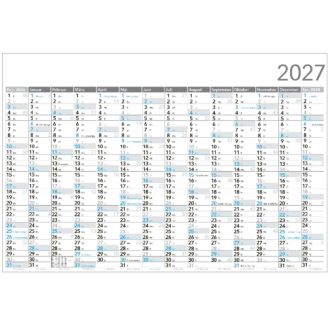 Wandplaner Whiteboard Neutral gerollt in PE-Folie