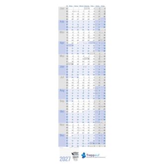 Wandplaner Hochformat aus Recyclingpapier 