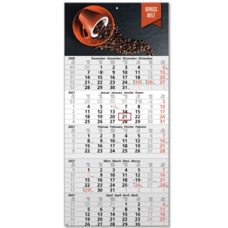 5-Monats-Wandkalender Penta 