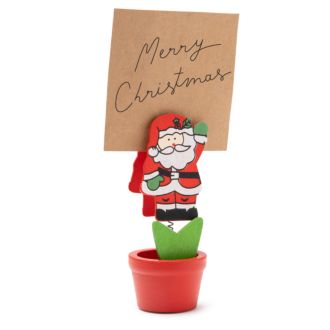 Zettelhalter Weihnachtsmann