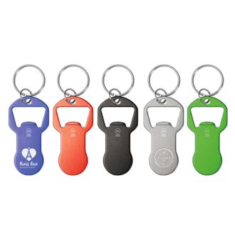 EINKAUFSWAGENLÖSER MIT  FLASCHENÖFFNER