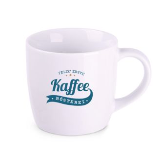 Tasse Handy weiss -D- mit Werbeanbringung