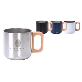 Doppelwandiger Becher aus Recyceltem Edelstahl