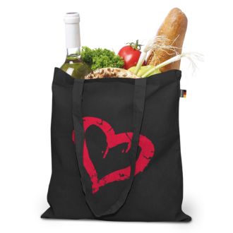 Baumwolltasche Bremen Schwarz Made in Germany
