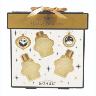 Badeset Winter Glamour Geschenkbox 3 x Duschgel 90 ml