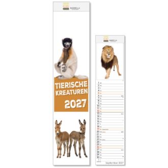 Streifenkalender Tierische Kreaturen