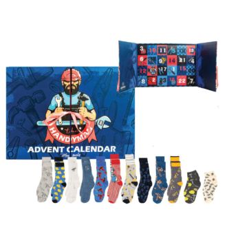 Adventskalender Socken Männer Handwerker