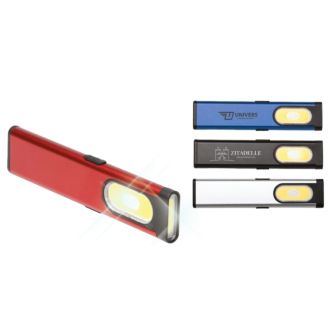Akku-Taschenlampe aus Aluminium
