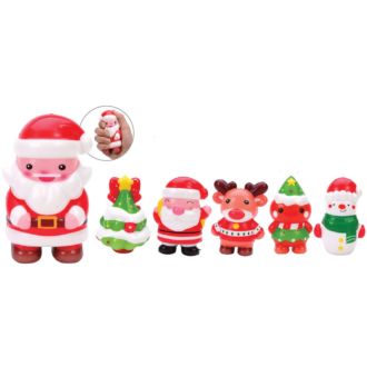 Weihnachtsfiguren Anti Stress 6 Motive 12 er Set