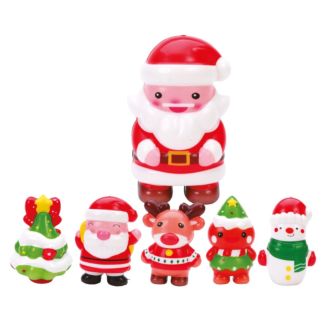 Weihnachtsfiguren Anti Stress 6 Motive 12 er Set
