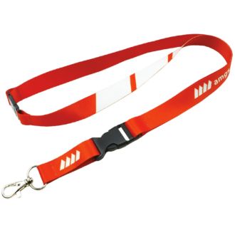 Lanyard 20 mm breit mit 2-seitigem Digitaldruck