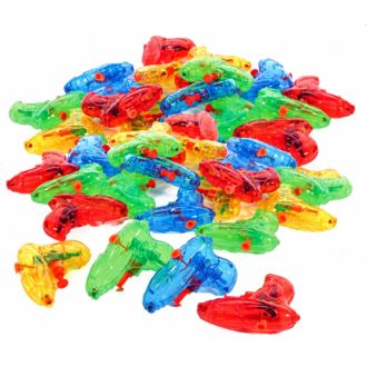Wasserspritzpistolen 72er Set 4fach farblich sortiert