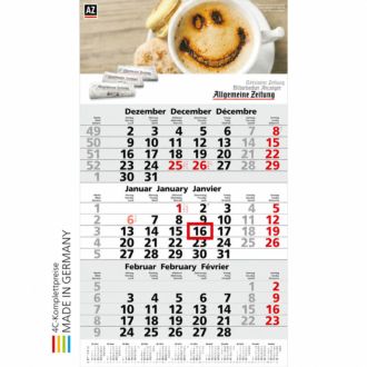 Wandkalender Primus 3 Post A XPress