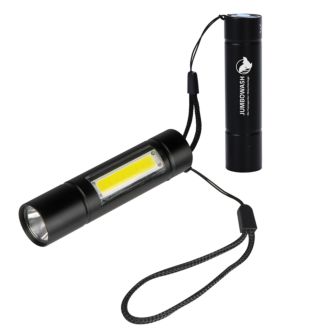 Akku Taschenlampe m. COB-Licht