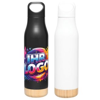 Doppelwandige Isolierflasche BAMBOO LEGEND 500 ml